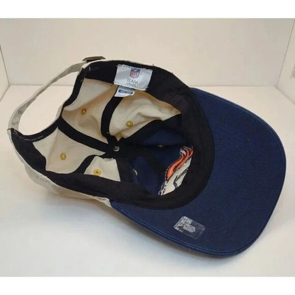 Denver Broncos Hat Cap NFL Football Navy Orange Adjustable Logo Embroide… - Picture 10 of 12